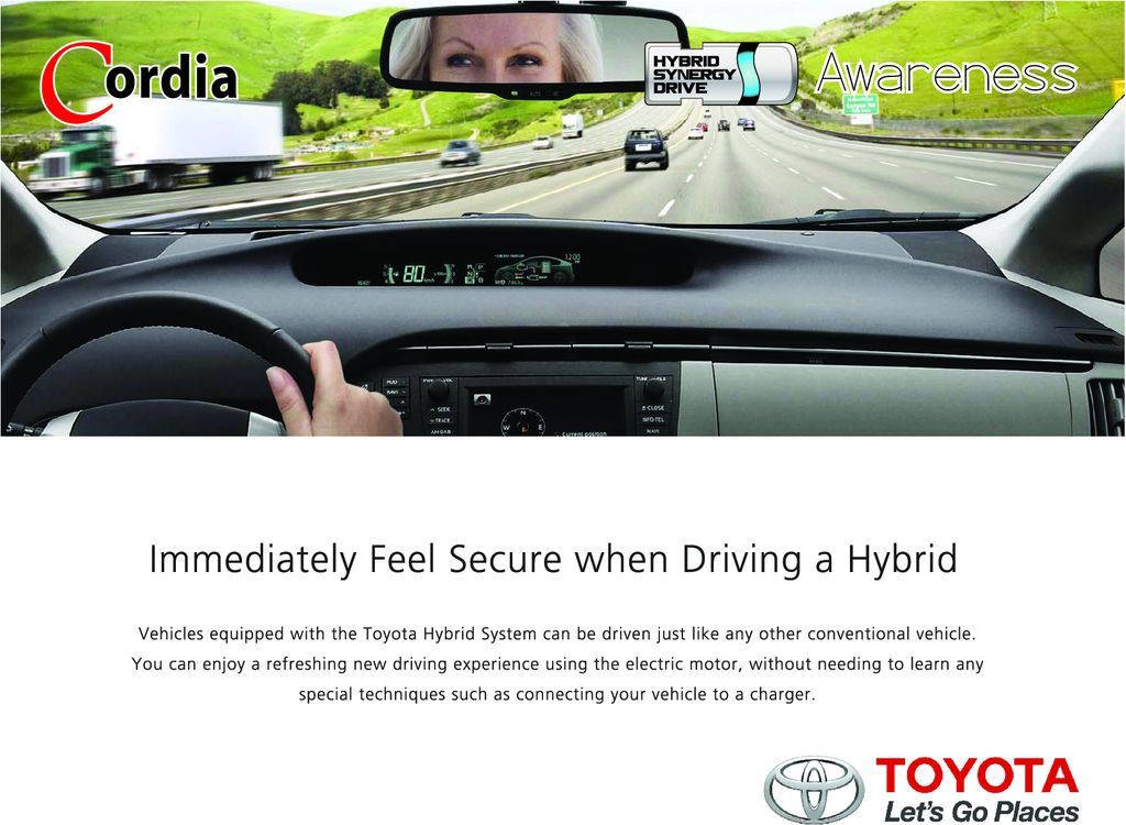 Immediately Feel Secure when Driving a Hybrid - Hybrid Awareness