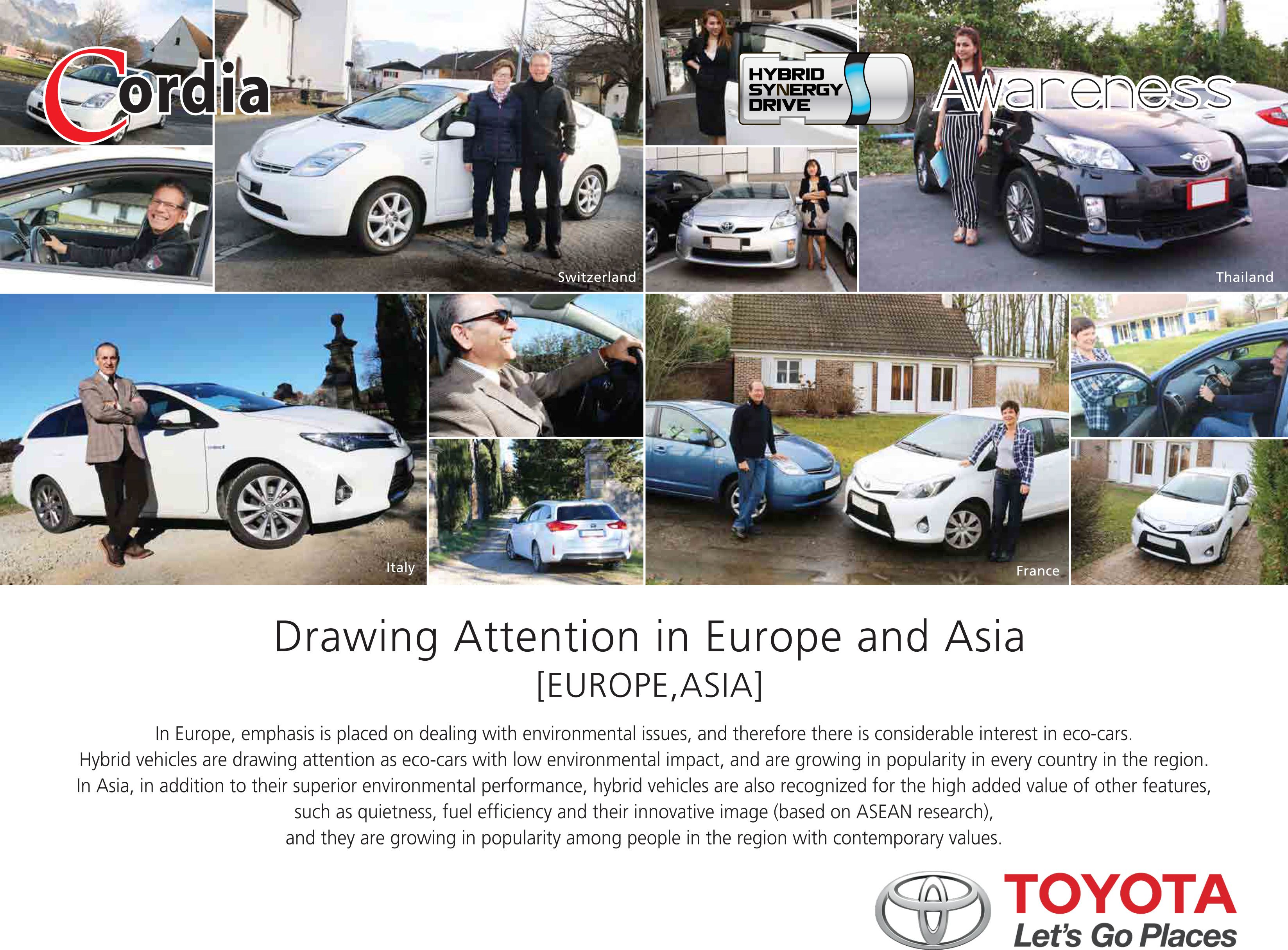 Drawing Attention in Europe and Asia (Europe, Asia) - Hybrid Awareness