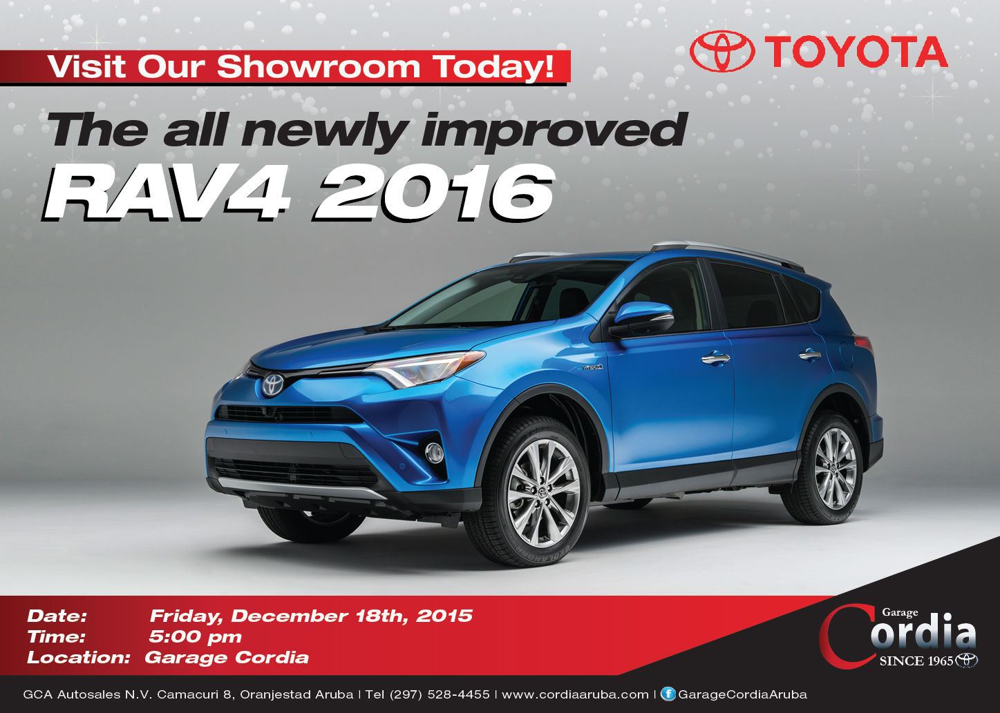 Unveiling of the All Newly Improved RAV4 2016