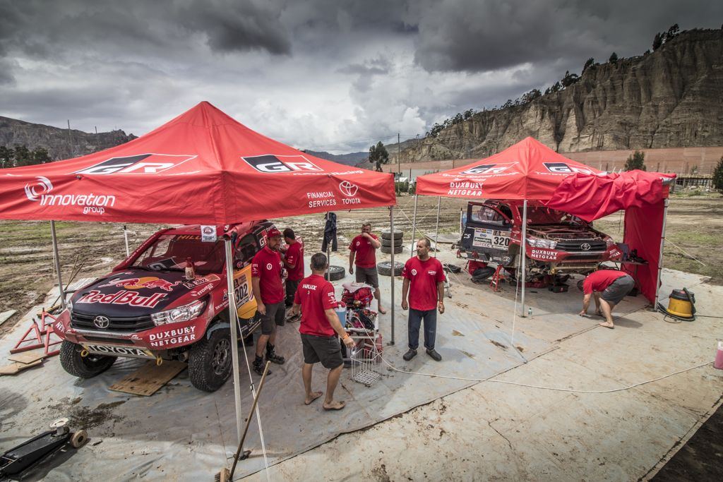 Catching a Breath on The Dakar Rest Day: What About The Crews in The Bivouac?