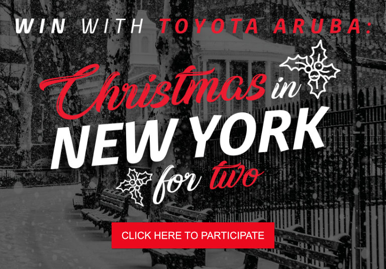 Win with Toyota Aruba - Christmas in New York