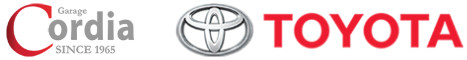 Garage Cordia and Toyota logo