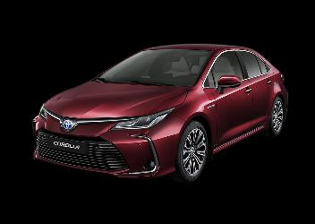 Toyota Corolla Hybrid LE Red