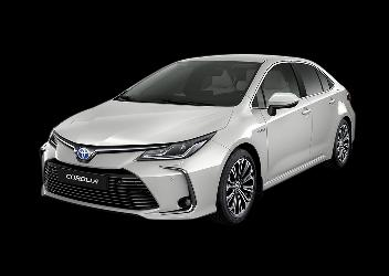 Toyota Corolla Hybrid LE White