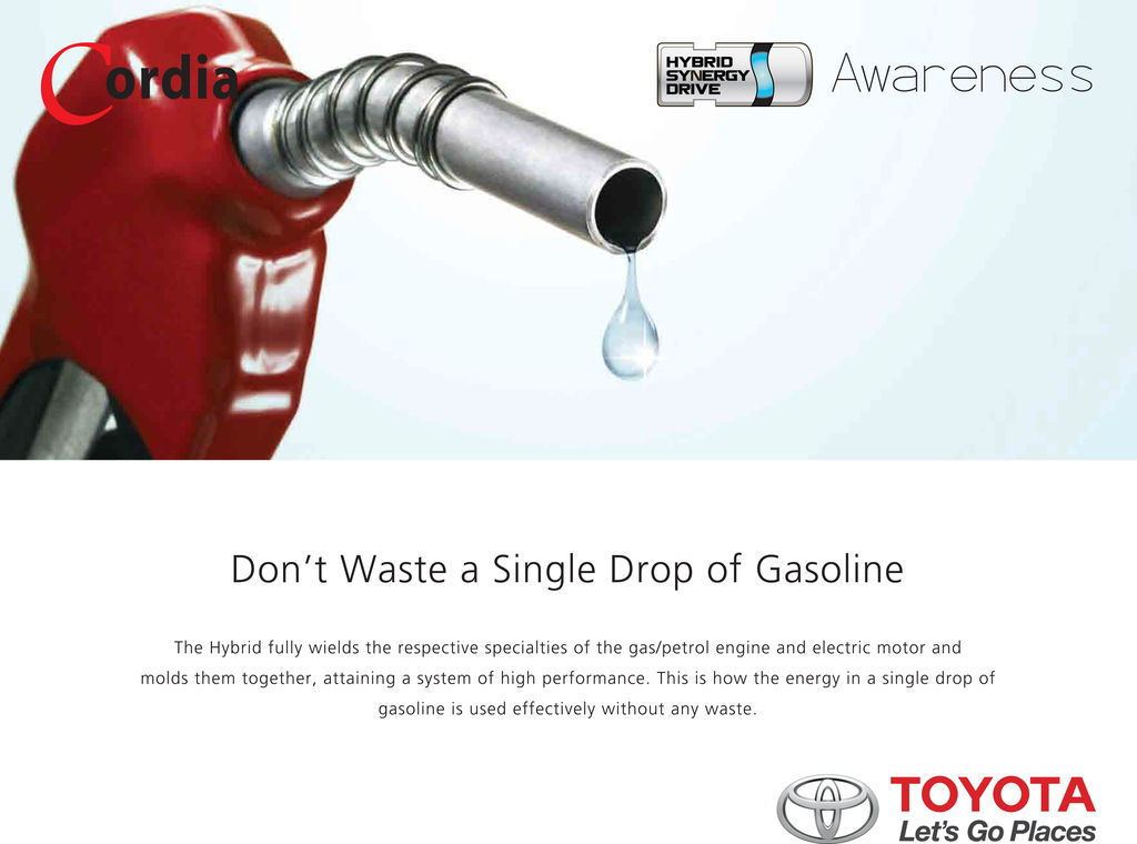 Don't Waste a Single Drop of Gasoline - Hybrid Awareness