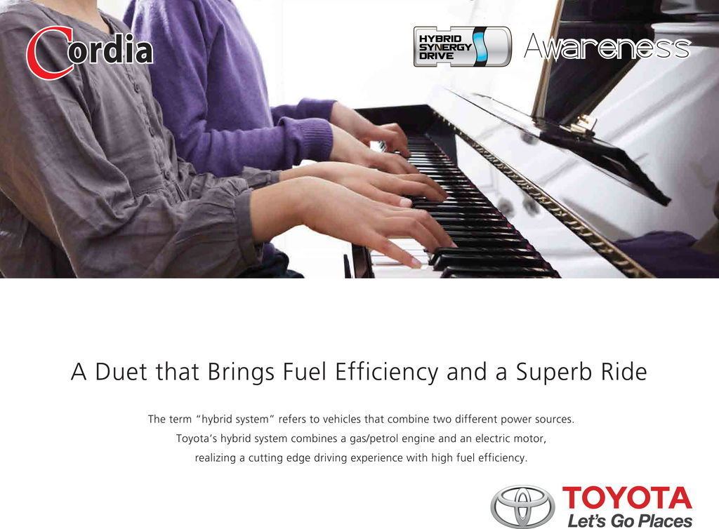 A duet that Brings Fuel Efficiency and a Superb Ride - Hybrid Awareness