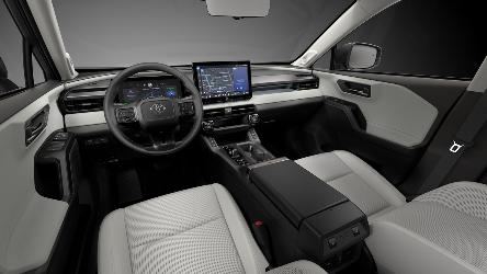 Detail of the advanced LED headlight and integrated daytime running lights