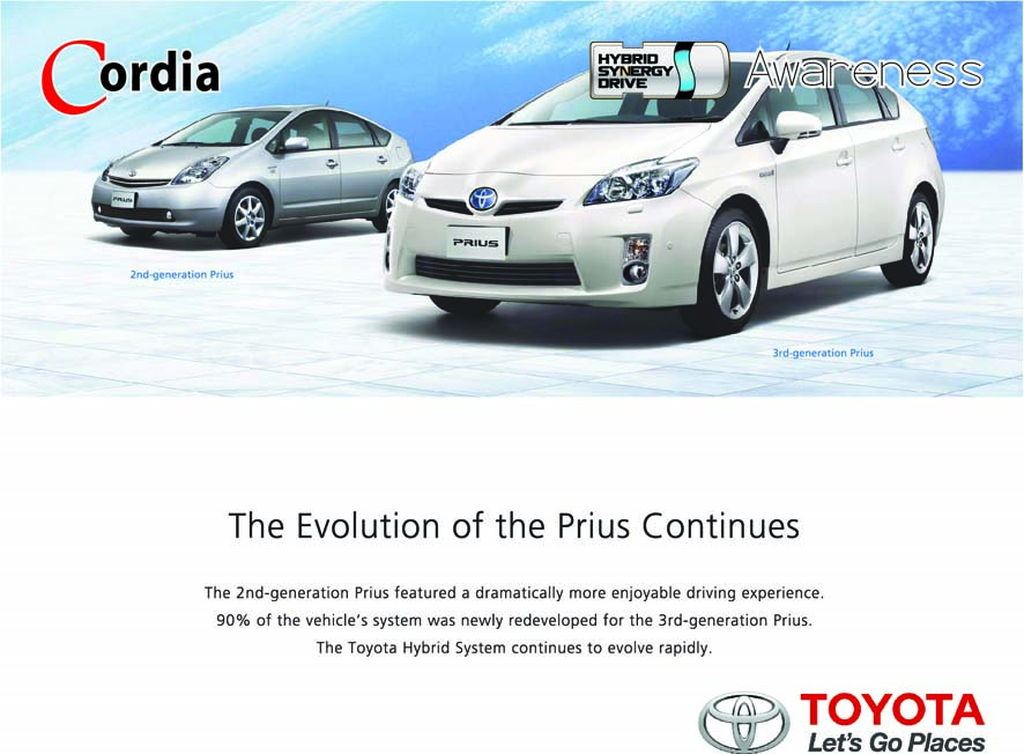 The Evolution of the Prius Continues - Hybrid Awareness