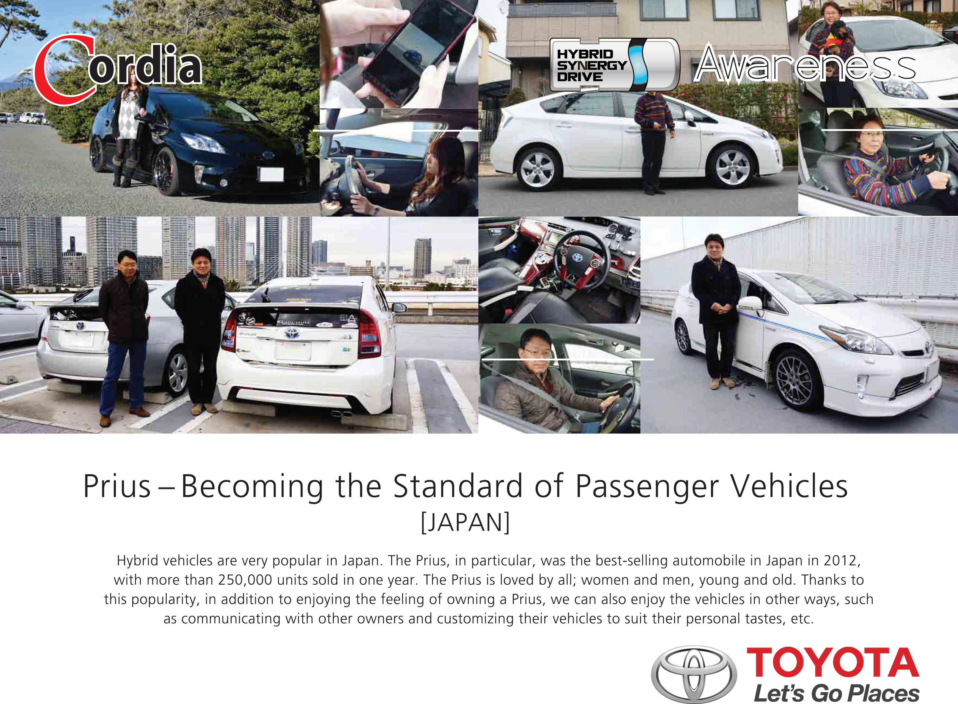 Prius - Becoming the Standard of Passenger Vehicles (Japan) - Hybrid Awareness