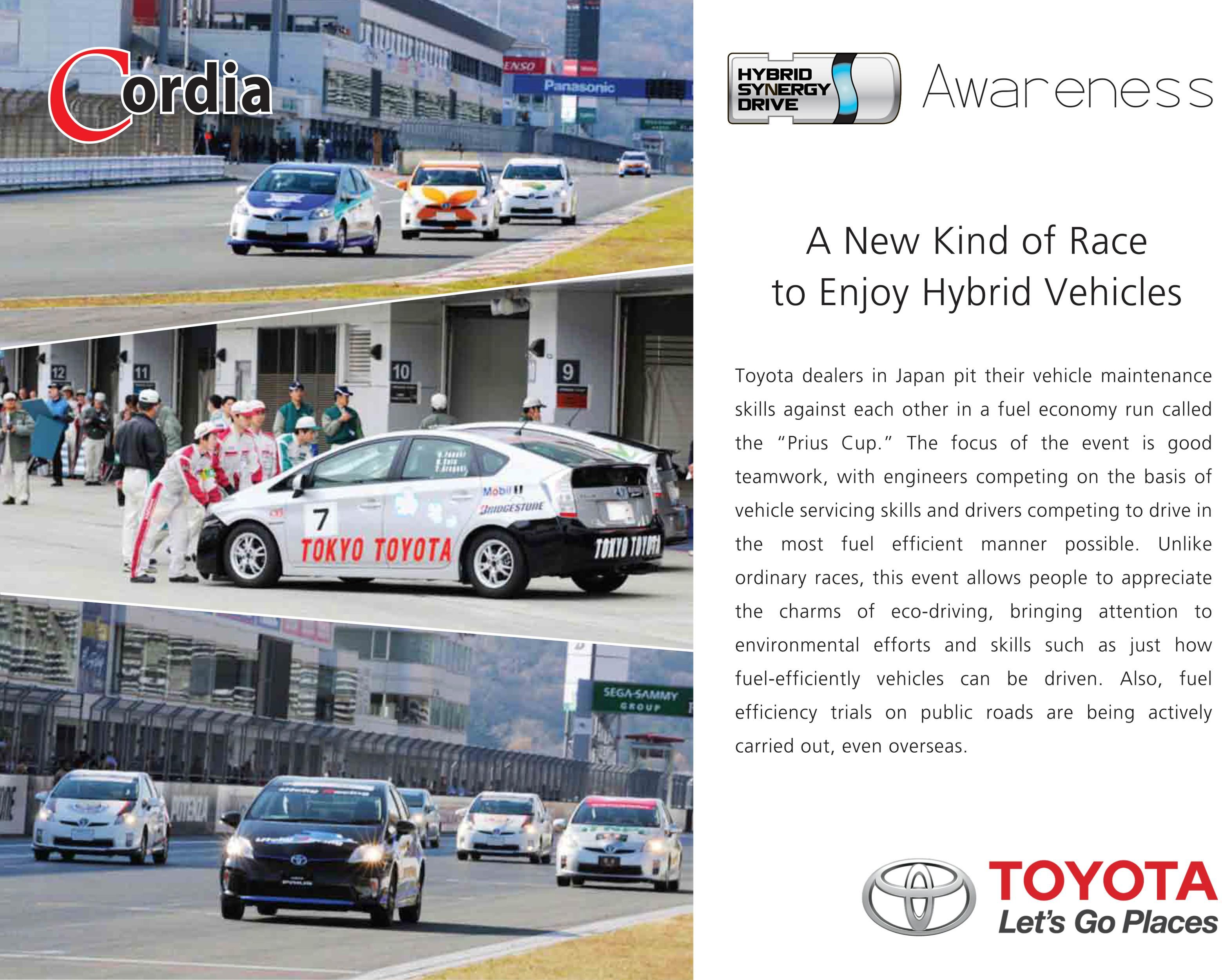 A New Kind of Race to Enjoy Hybrid Vehicles - Hybrid Awareness