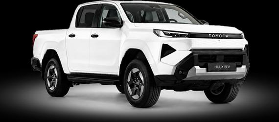 Wh ite Hilux BEV